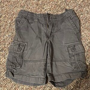 Children's Gray Cargo Shorts